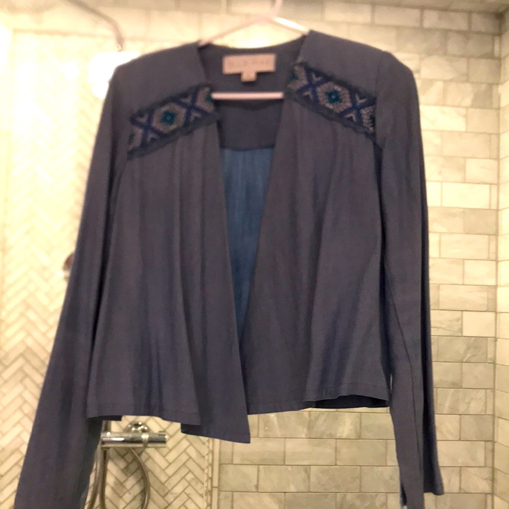 Ellie Mae open blazer size M